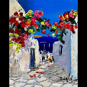 Grece la Ruelle 10''x8''