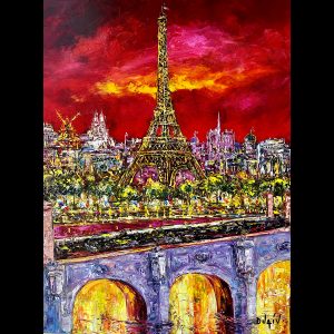 Paris la Vie 40'' x 30''