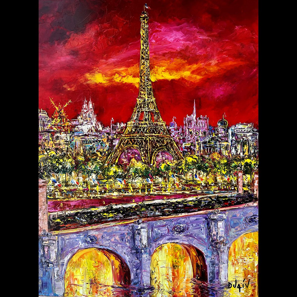 Paris la Vie 40'' x 30''