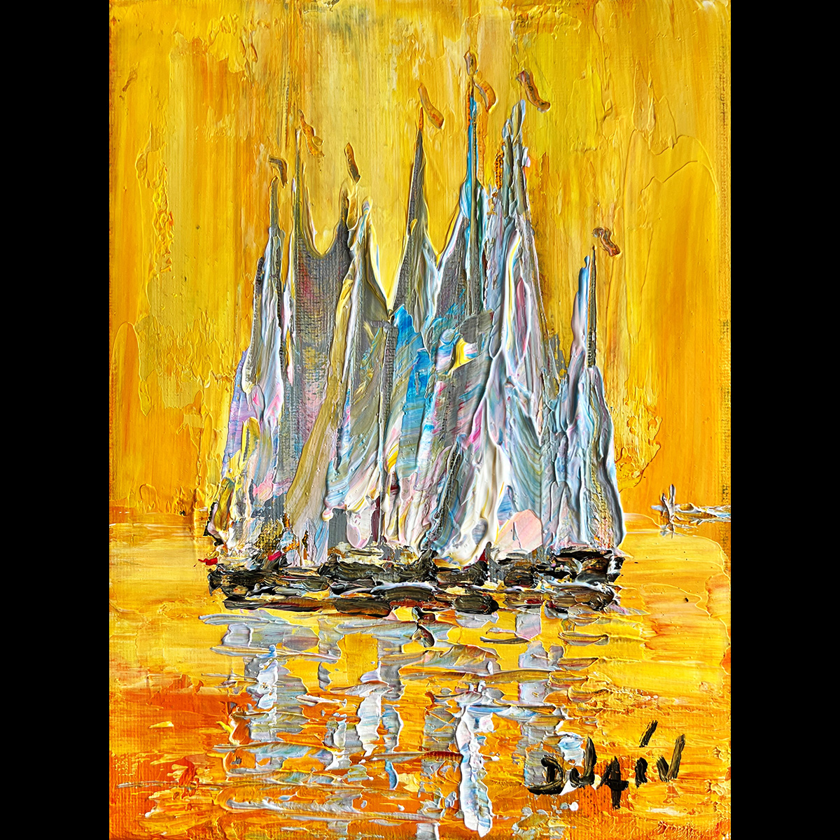Calme Jaune '9''.5 X 7''