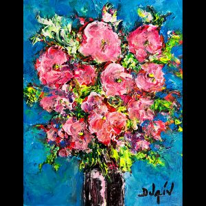 Le Rose Turquoise 10''x8''