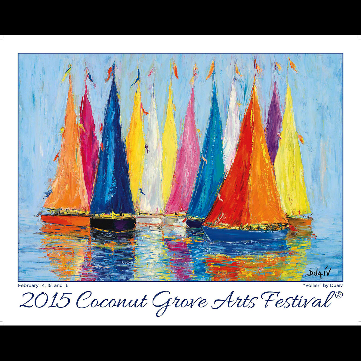 Coconut Grove Art Festival 2015 19'' x 27''