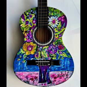 Fleurs de Guitare 18''x14''