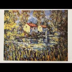 L'Or de la Riviere - Bridge River 19'' x 24''