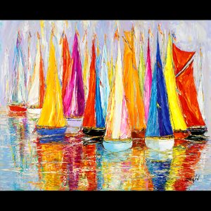 Sails and Reflexion 24'' x 30''