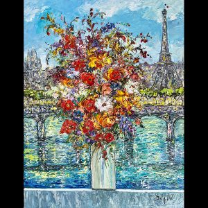 Fleurs de Paris 32''x25''