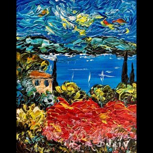 Les couleurs joyeuses 2024 - 10.5''x8.5''- COMISSION - SOLD
