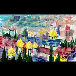 Jerusalem 4.5'' x 7''