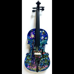 Starry Night Violin 23''x 8''x3''