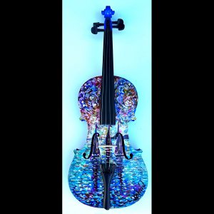 Voiles de Nuit Violin 23''x8''x3''