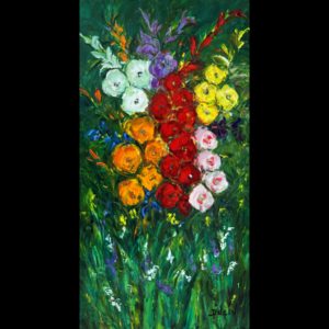 Gladiolus Dance 40''x21''