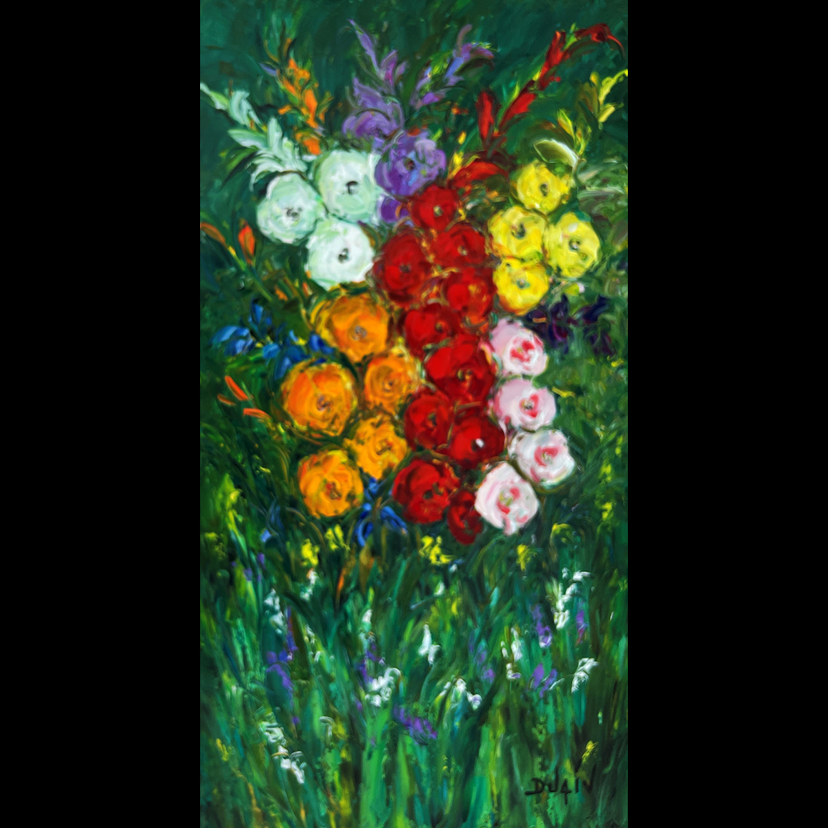Gladiolus Dance 40''x21''