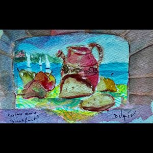Calm And Breakfast 4.5'' x 7''