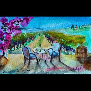 Devant la Vigne 4.5'' x 7''