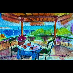 En Terrasse 4.5'' x 7''