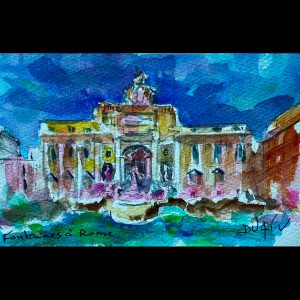Fontaines A Rome 4.5'' x 7''
