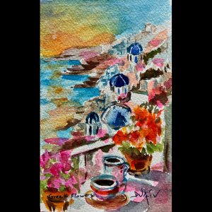 GREEK FLOWERS - 7''X 4.5'' - 2025