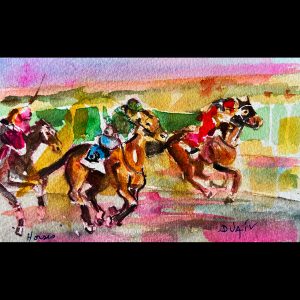 Horses 4.5'' x 7''