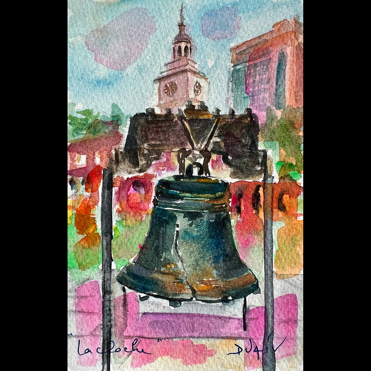 La Cloche 7'' x 4.5''
