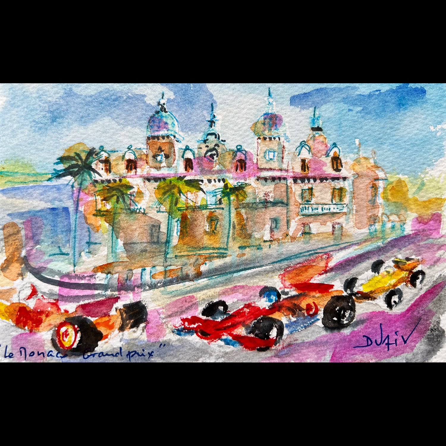 Le Monaco Grand Prix 4.5'' x 7''