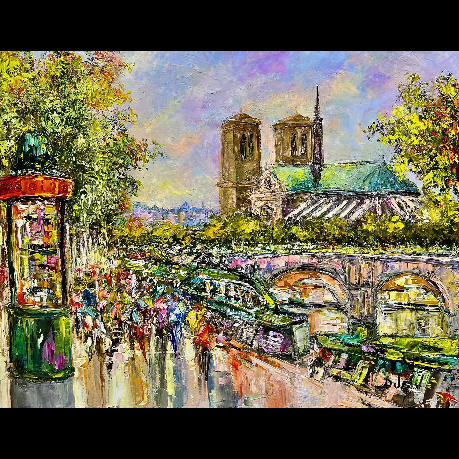 Le Paris des Bouquinistes 22''x28''