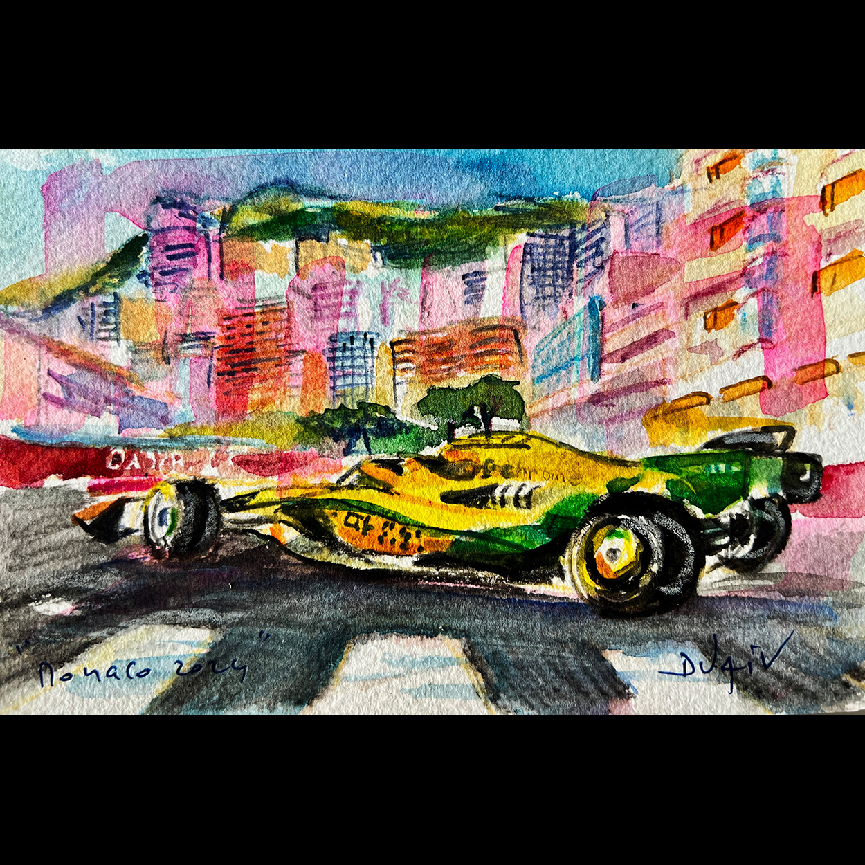 Monaco 2024 4.5'' x 7''