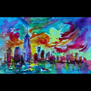 New York Van Gogh 4.5'' x 7''