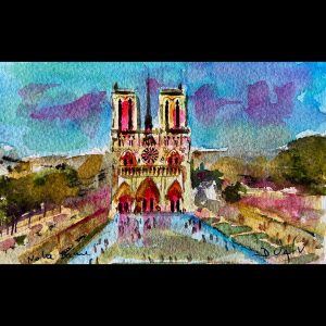 Notre Dame Spring 4.5'' x 7''