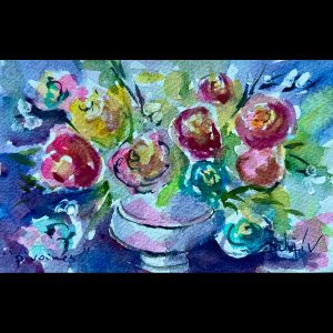 Pivoines 4.5'' x 7''