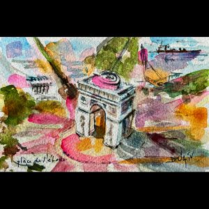 Place de L'etoile 4.5'' x 7''