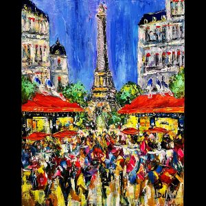 Paris Joyeux 32''x25''