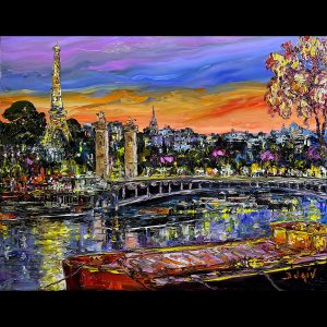 Peniches le soir 22''x28''