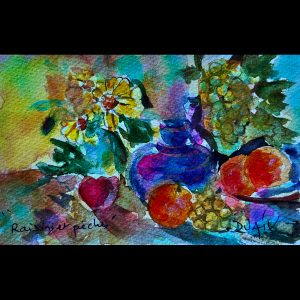 Raisins Et Peches 4.5'' x 7''