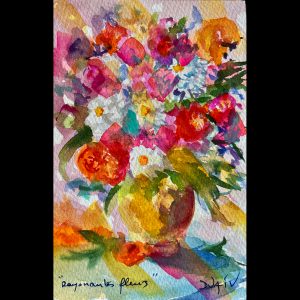 Rayonantes Fleurs 7'' x 4.5''