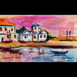 The Greek Church 4.5'' x 7''