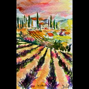 TOSCANY LAVANDE - 7''X 4.5'' - 2025