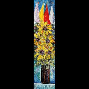 Voiles de Tournesols 56''x14''