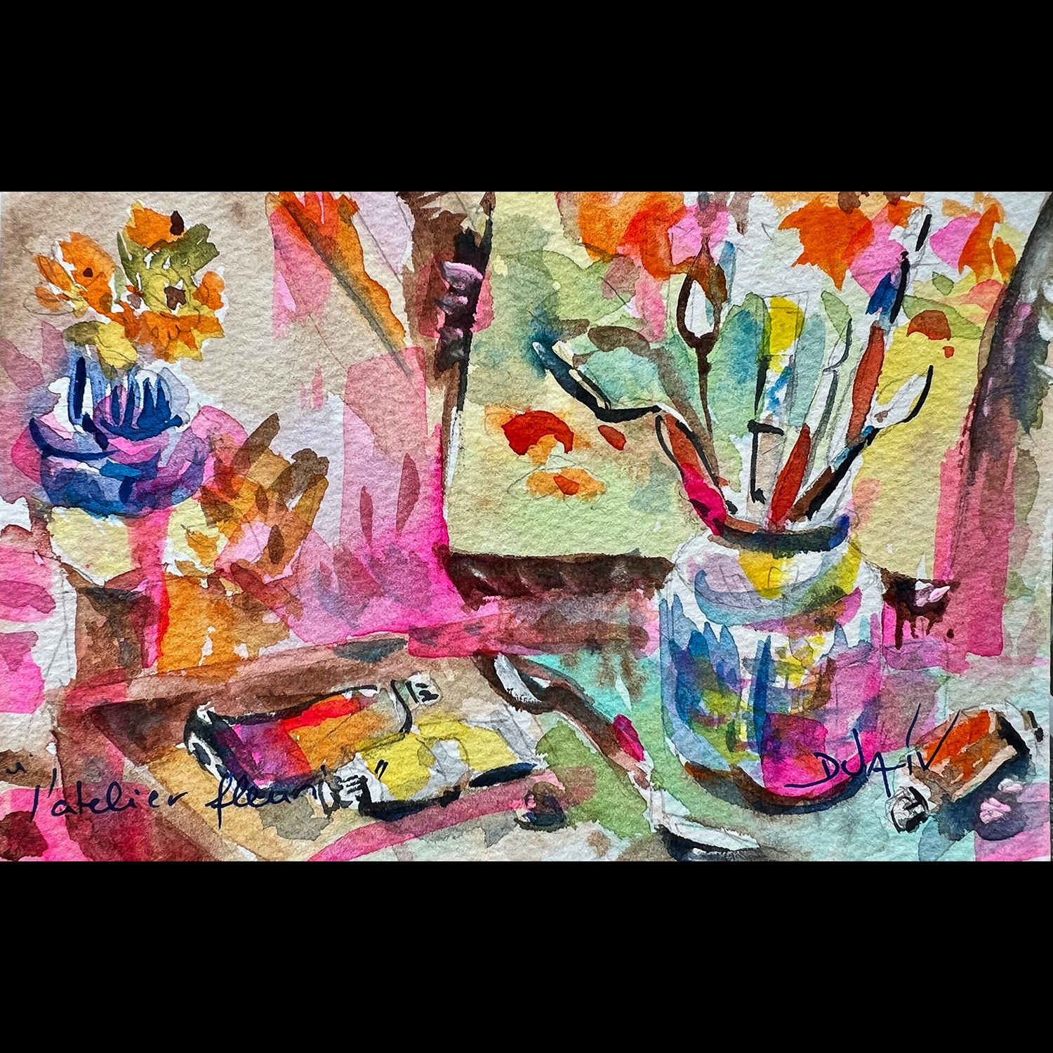 L'atelier Fleur 4.5'' x 7''