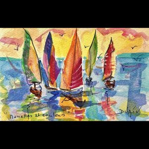 Mouettes Et Couleurs <em>4.5'' x 7''</em>