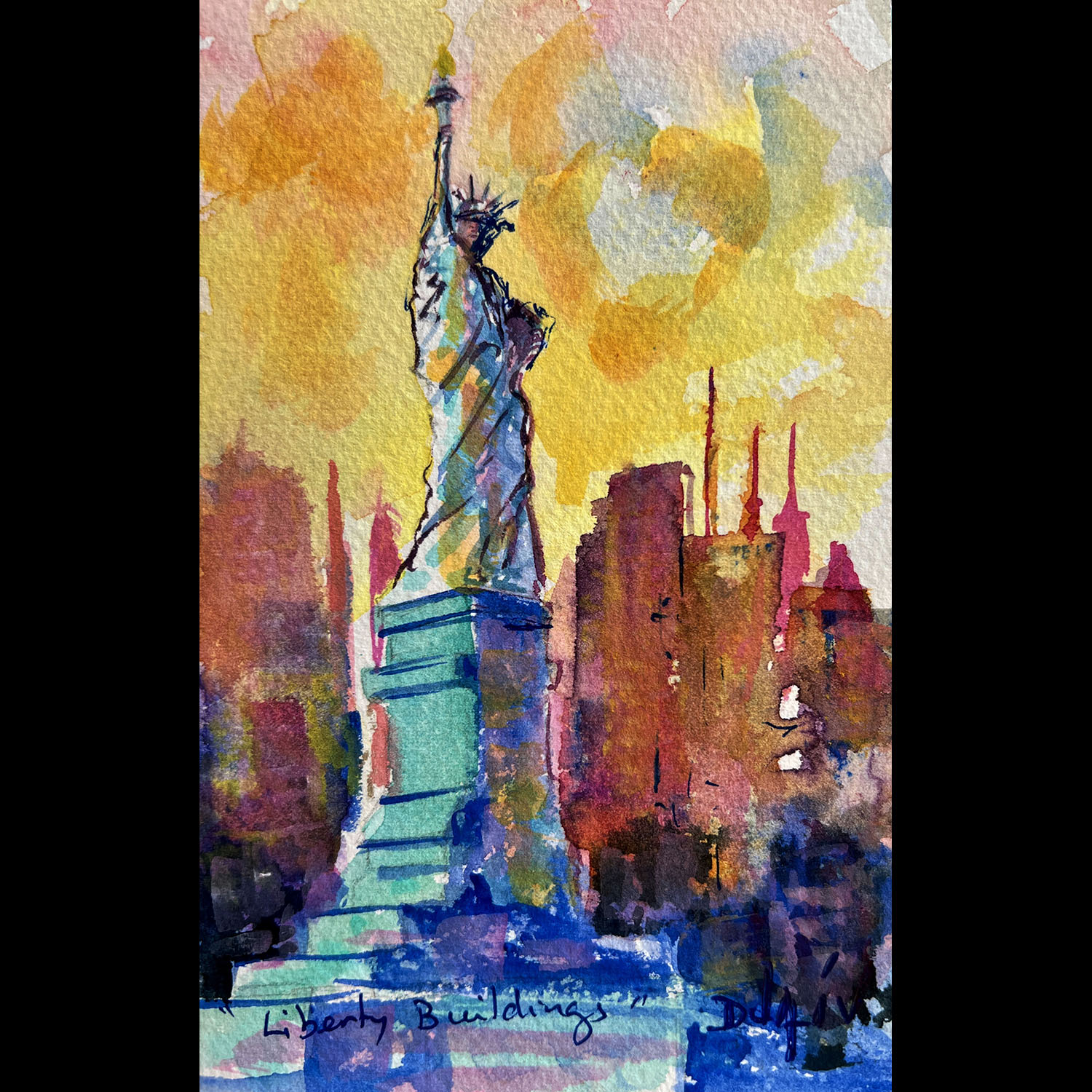The Liberty Buildings <em>7'' x 4.5''</em>
