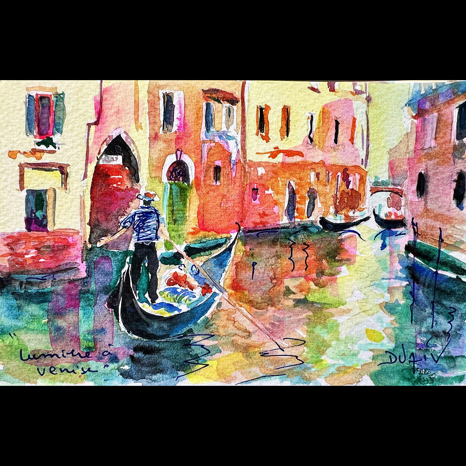 Lumiere A Venise 4.5'' x 7'' - 2015