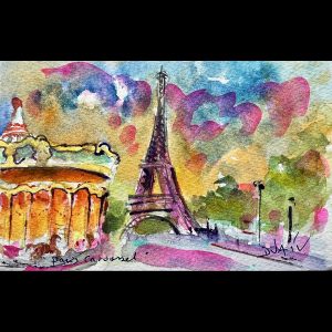 Paris Caroussel <em>4.5'' x 7''</em>