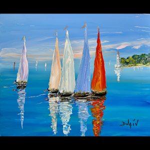 Calme au Phare 20''x24'' -