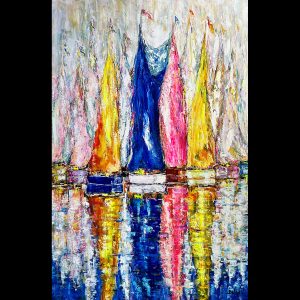 Toujours de Voiles 72''x48'' ( 120F) $ 54,400.00 - $ 12,000.00
