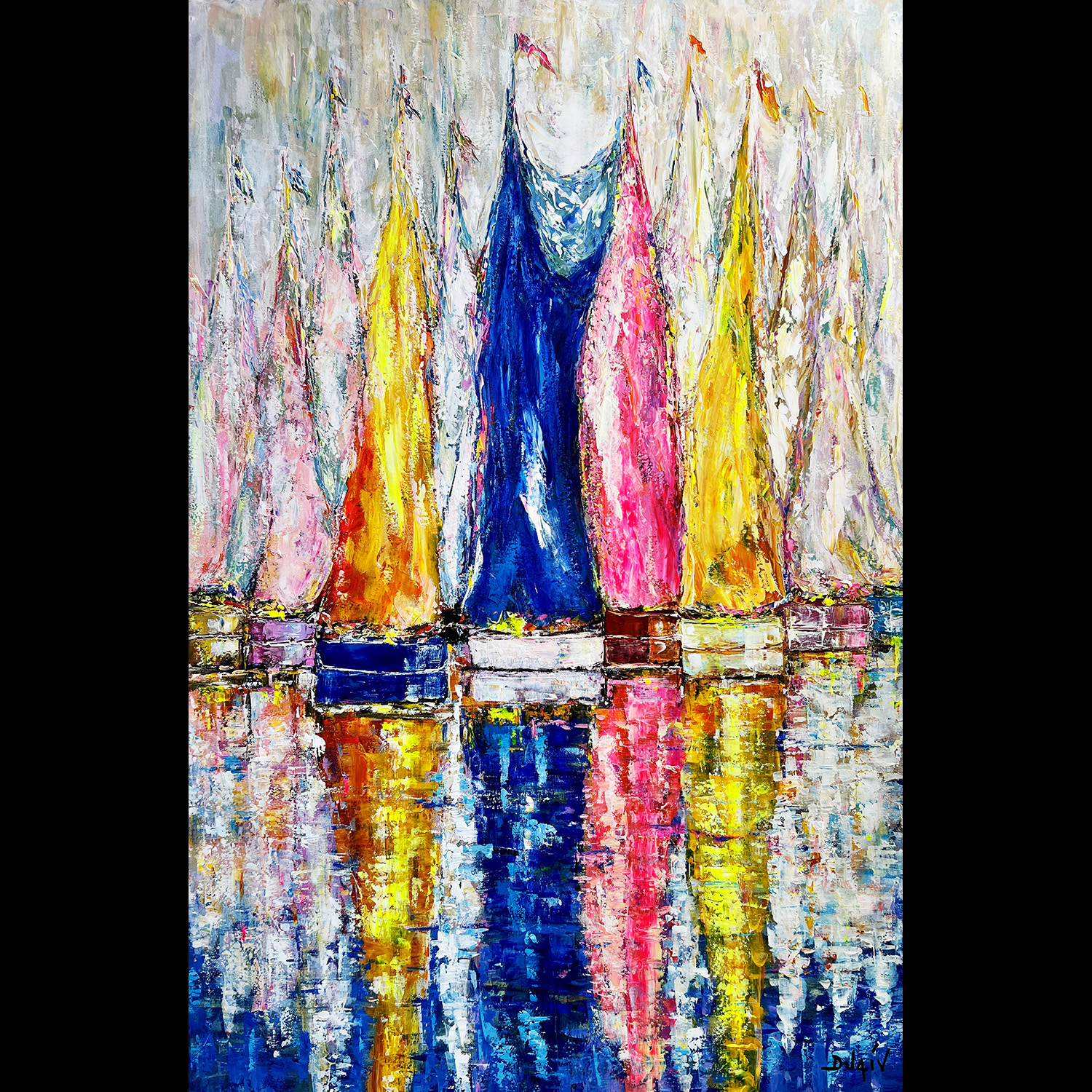 Toujours de Voiles 72''x48'' ( 120F) $ 54,400.00 - $ 12,000.00