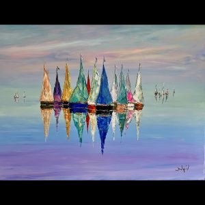 Calme en Mauve 38''x51''