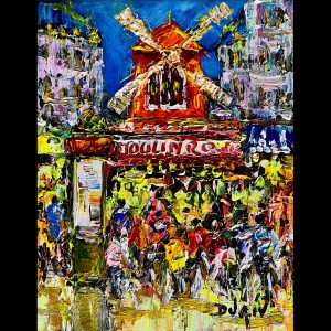 Le Paris du Soir 10''x8'' - SOLD