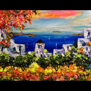Le Souvenir de Grece 14''x18'' - SOLD