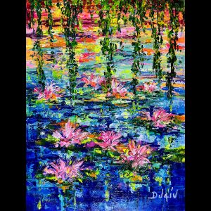 Nympheas Interpretation 24''x18''