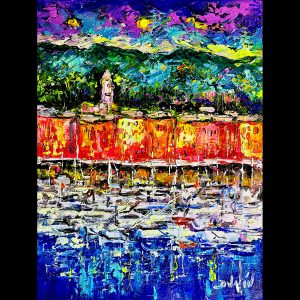 Portofino Cheri 18''x14'' - SOLD